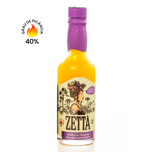 Molho de Pimenta Abacaxi com Zimbro (80ml)