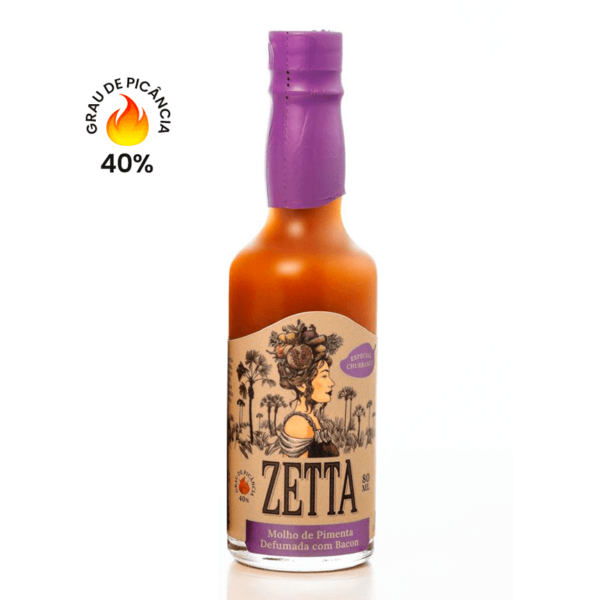 Molho de Pimenta Defumada com Bacon (80ml)